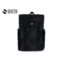 Load image into Gallery viewer, Shigetsu MIE Block Leather Backpack for School laptop bag Backpack