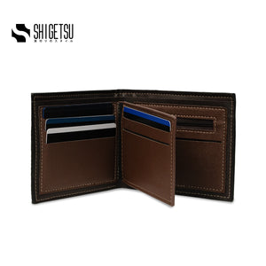 Shigetsu OTSU Leather Wallet  for men card holder short bifold wallet gift for men