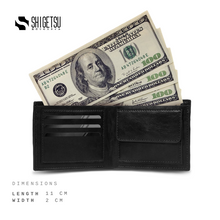 Load image into Gallery viewer, Shigetsu ANAN Leather Wallet for men