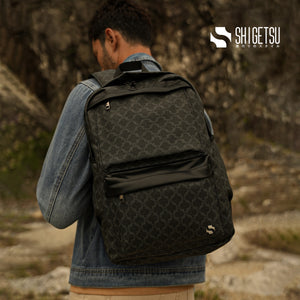 Signature EBINO Monogram Backpack for School Men