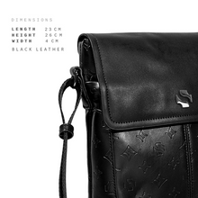 Load image into Gallery viewer, Shigetsu GERO Debossed Monogram Bag leather men sling bag