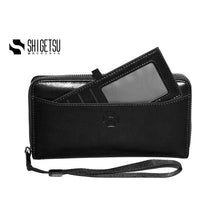Load image into Gallery viewer, Shigetsu Ome Leather Wallet For Men Long Wallet