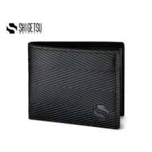 Load image into Gallery viewer, Shigetsu SENDAI Leather Wallet  for men card holder short bifold wallet gift for men