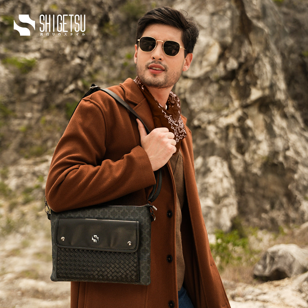 Signature HATEGAYA Monogram Bag for School Men