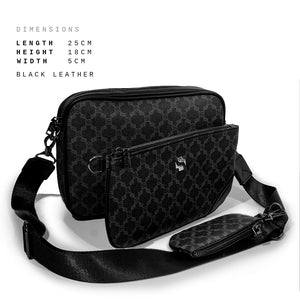 Shigetsu Signature SUITA  Monogram Sling Bag 3 in 1 sling bag