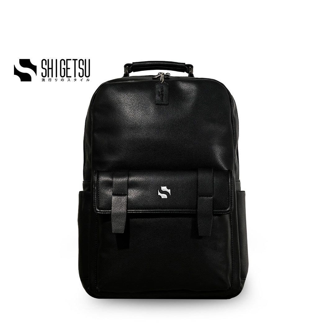 Shigetsu YONAGO Leather Backpack  for School Men